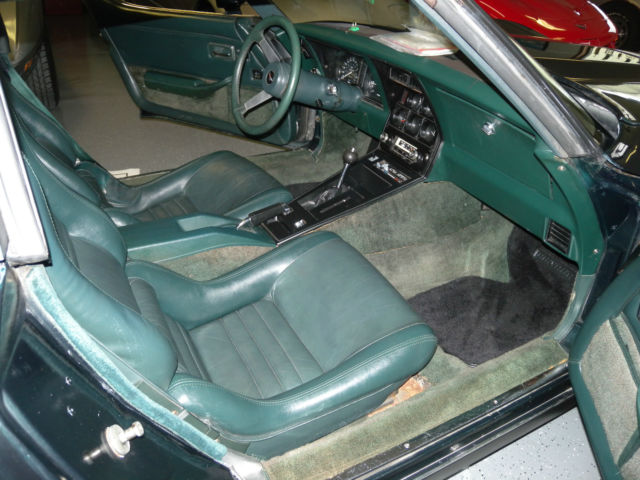 1979 green Chevrolet Corvette coupe