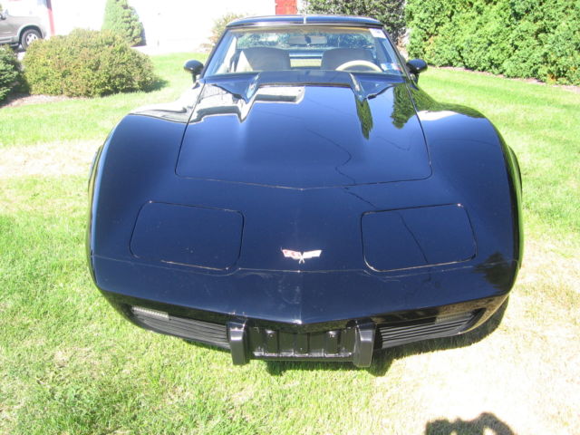1979 Black Chevrolet Corvette Coupe