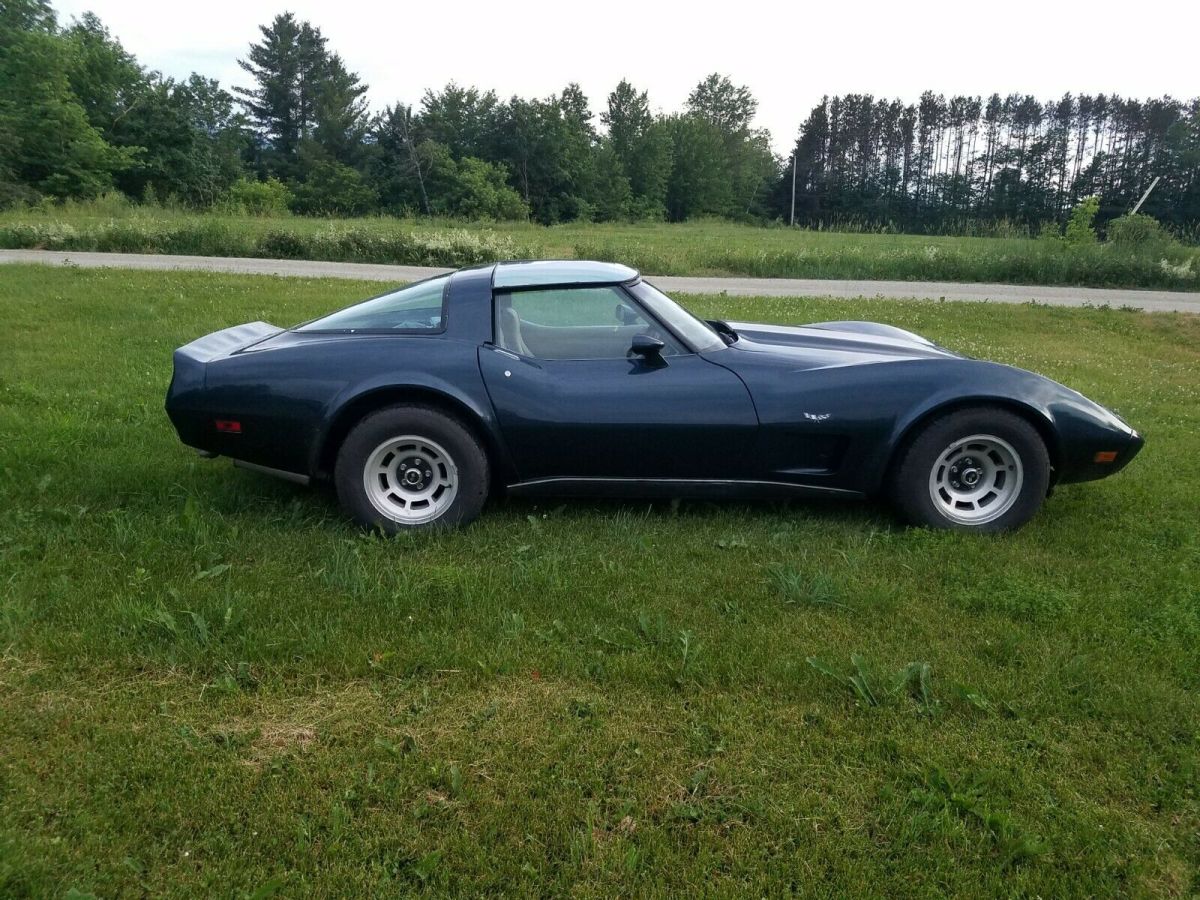 1979 Blue Chevrolet Corvette Coupe