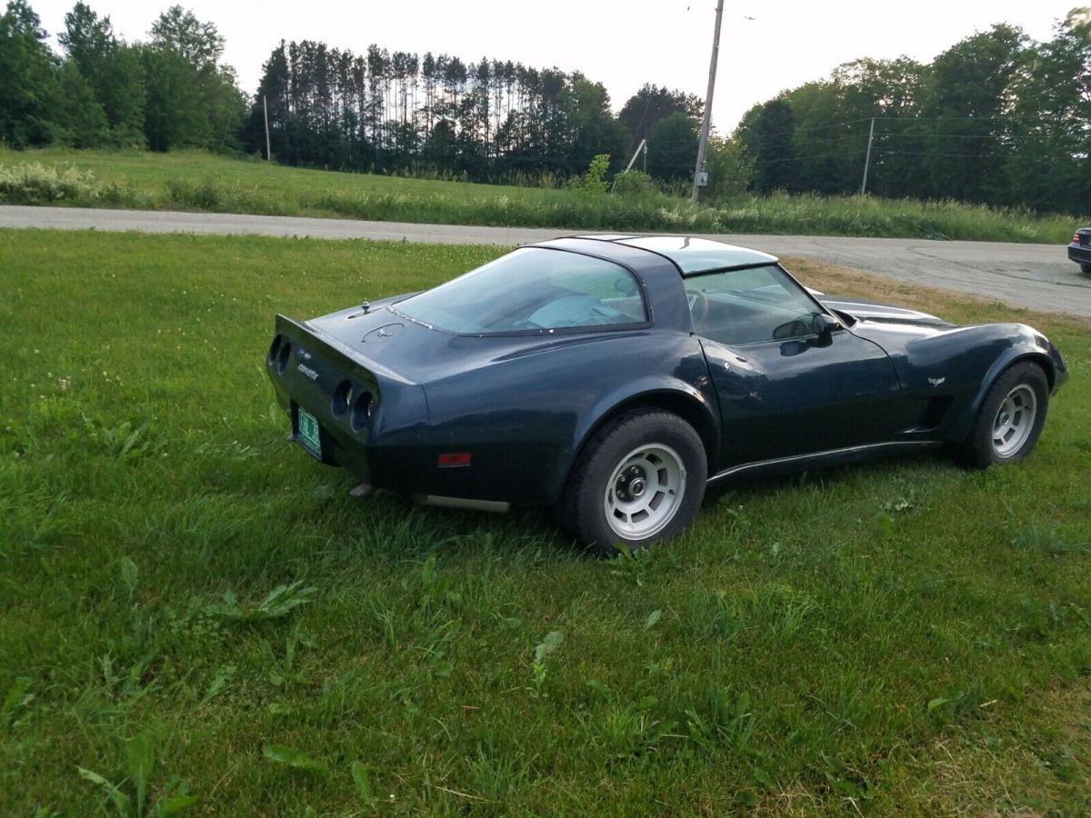 1979 Blue Chevrolet Corvette Coupe