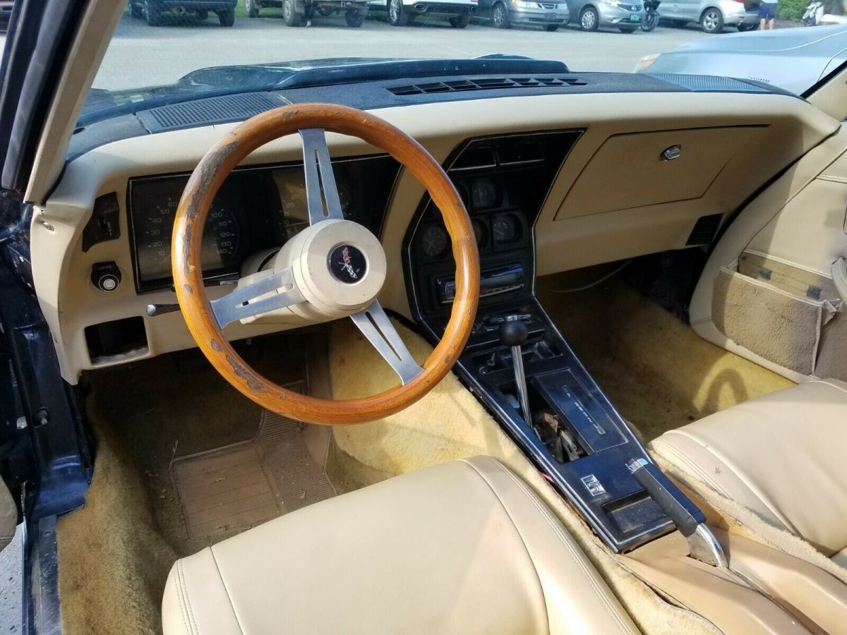 1979 Blue Chevrolet Corvette Coupe