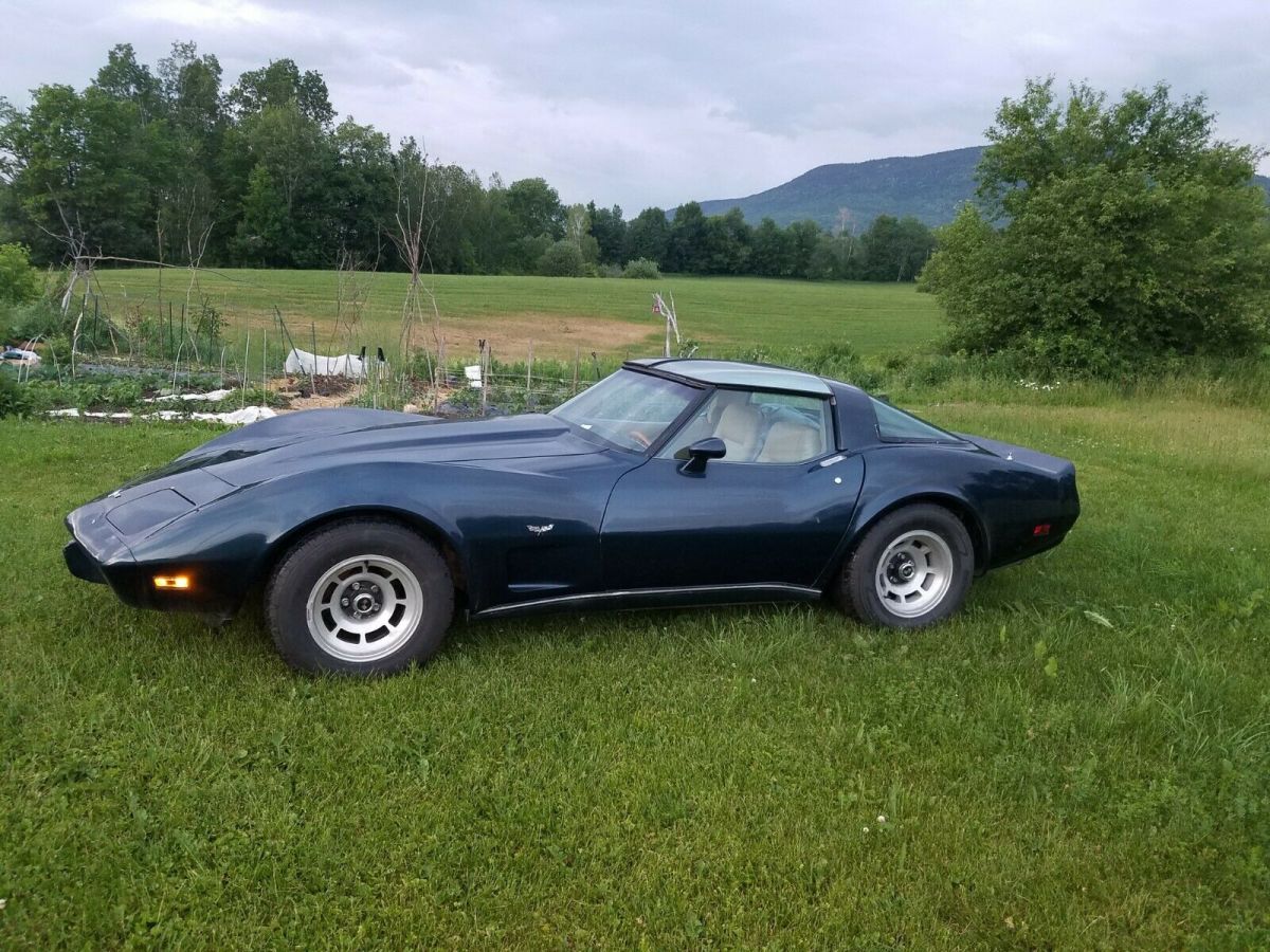 1979 Blue Chevrolet Corvette Coupe