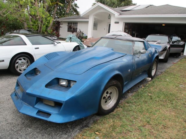 1979 Blue Chevrolet Corvette