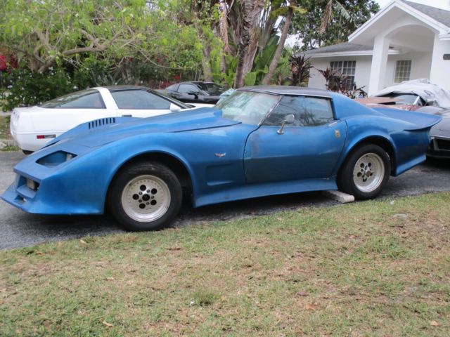 1979 Blue Chevrolet Corvette
