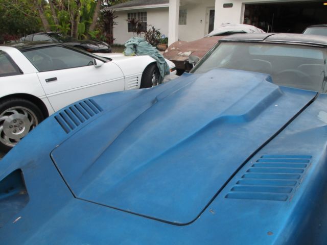 1979 Blue Chevrolet Corvette
