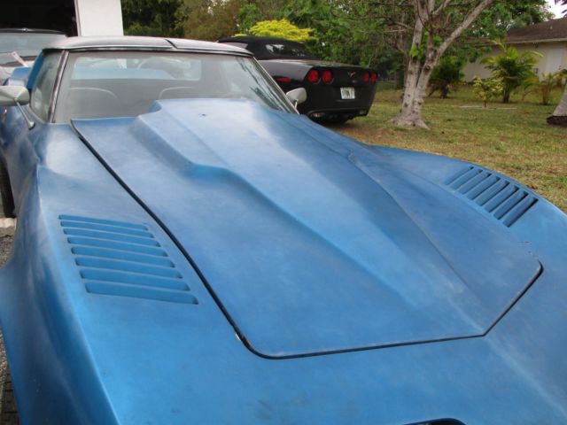 1979 Blue Chevrolet Corvette