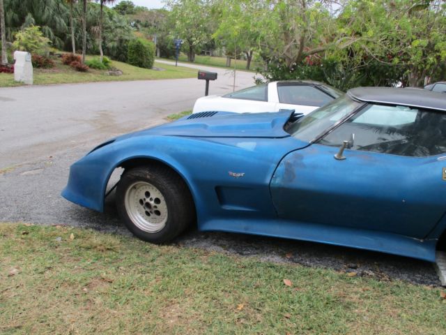 1979 Blue Chevrolet Corvette