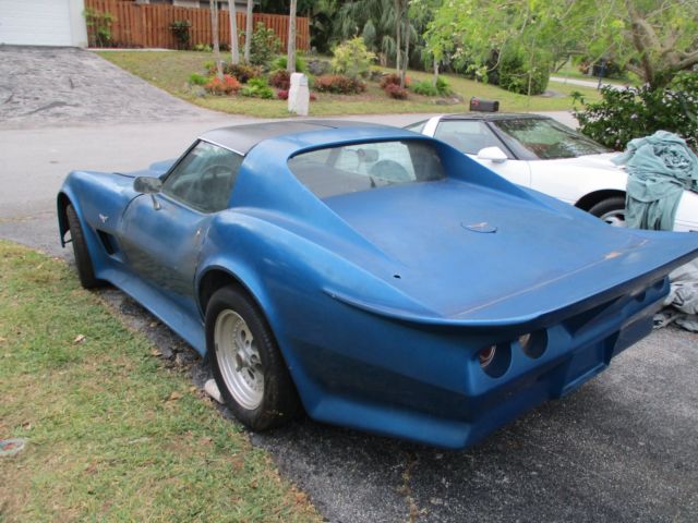 1979 Blue Chevrolet Corvette