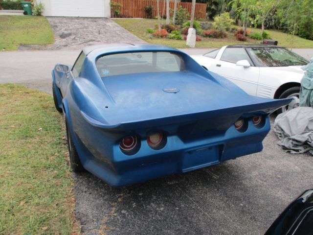 1979 Blue Chevrolet Corvette