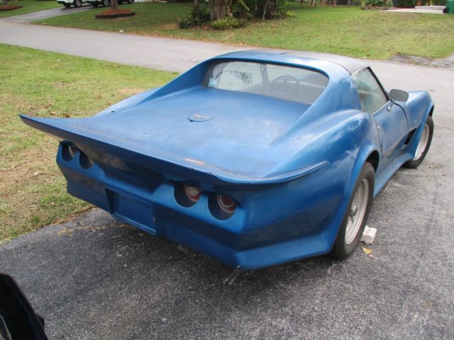 1979 Blue Chevrolet Corvette