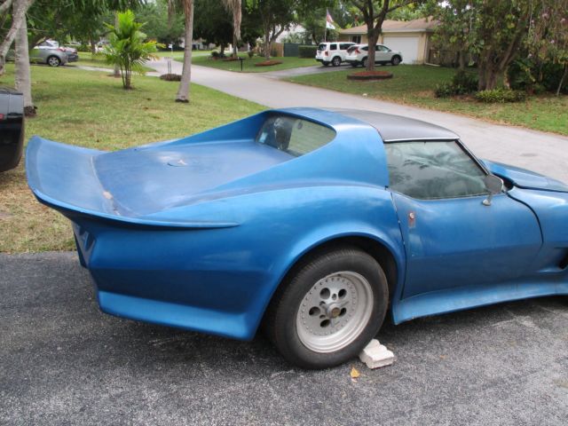 1979 Blue Chevrolet Corvette
