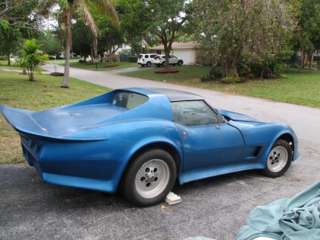 1979 Blue Chevrolet Corvette