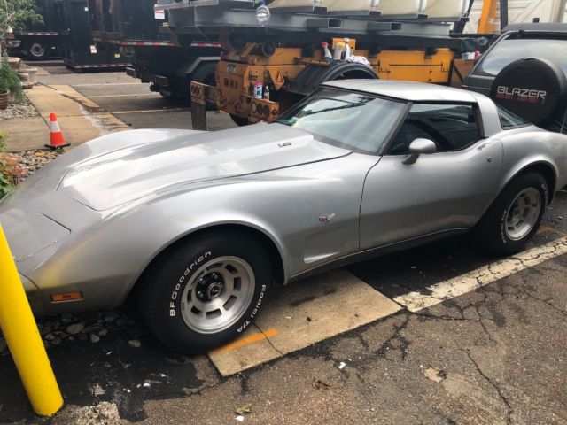 1979 Silver Chevrolet Corvette Coupe