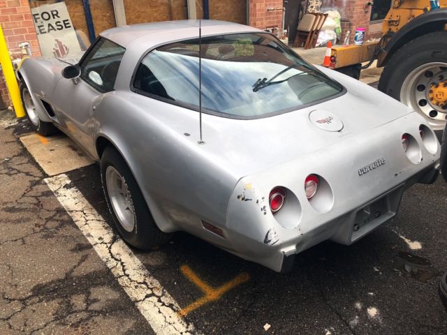 1979 Silver Chevrolet Corvette Coupe