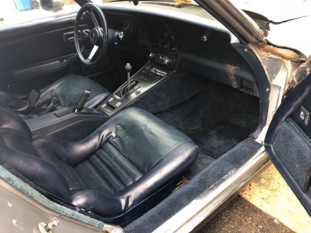 1979 Silver Chevrolet Corvette Coupe