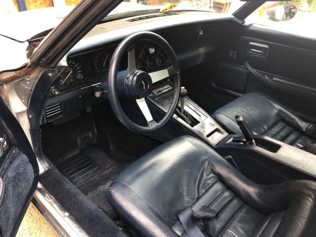 1979 Silver Chevrolet Corvette Coupe
