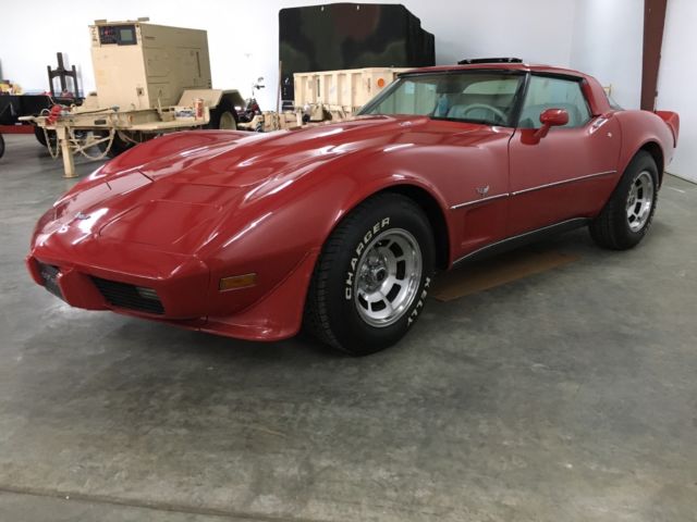 1979 Red Chevrolet Corvette Coupe