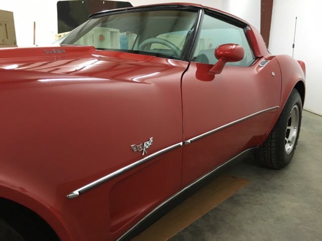 1979 Red Chevrolet Corvette Coupe