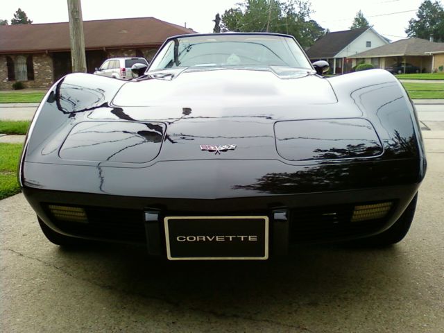 1979 Black Chevrolet Corvette Coupe