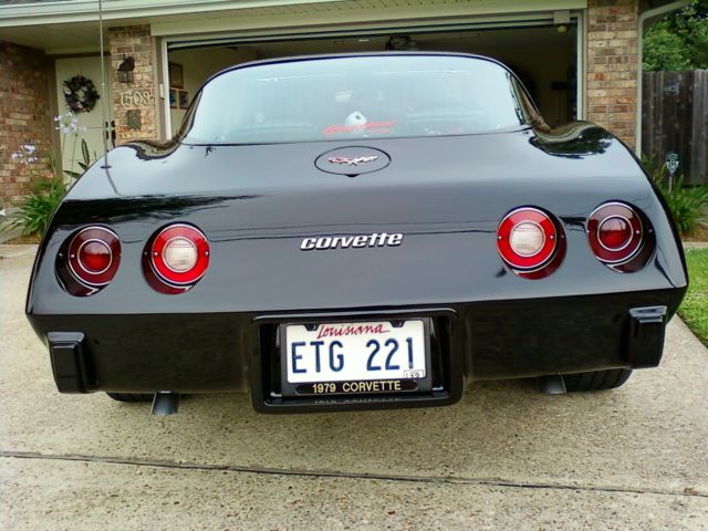 1979 Black Chevrolet Corvette Coupe
