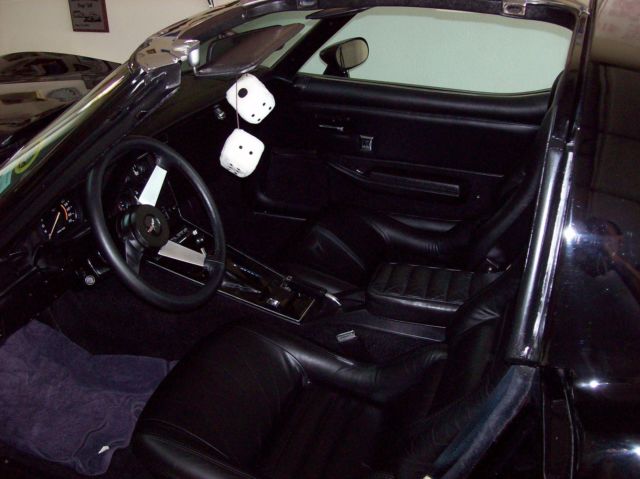 1979 Black Chevrolet Corvette Coupe