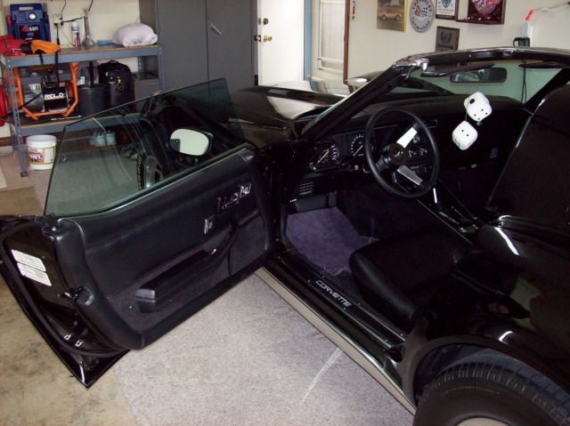 1979 Black Chevrolet Corvette Coupe