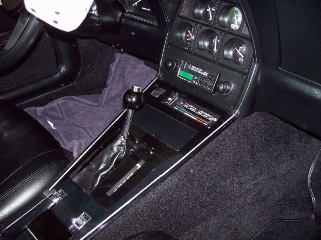 1979 Black Chevrolet Corvette Coupe