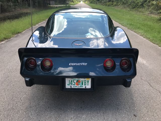 1979 Blue Chevrolet Corvette Coupe