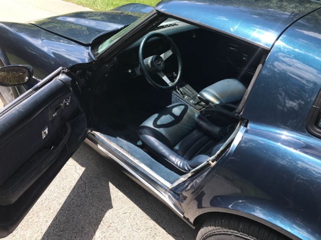 1979 Blue Chevrolet Corvette Coupe