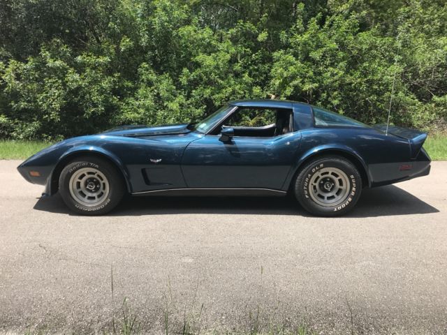 1979 Blue Chevrolet Corvette Coupe