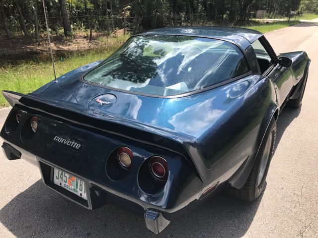 1979 Blue Chevrolet Corvette Coupe