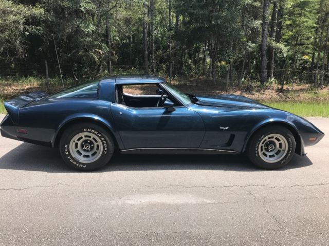 1979 Blue Chevrolet Corvette Coupe