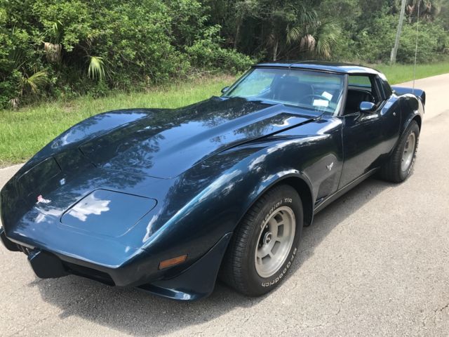 1979 Blue Chevrolet Corvette Coupe