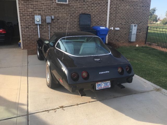 1979 Black Chevrolet Corvette