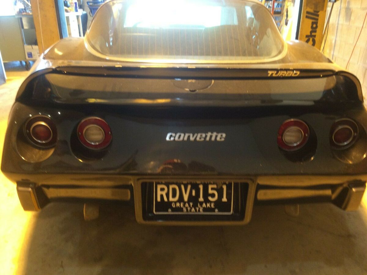 1979 Black Chevrolet Corvette Coupe