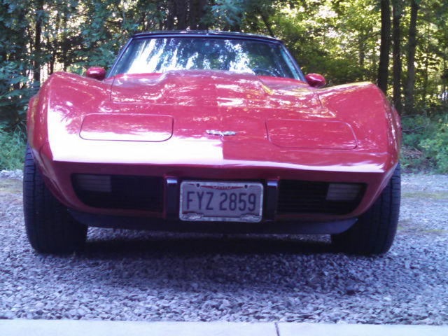 1979 Red Chevrolet Corvette Coupe