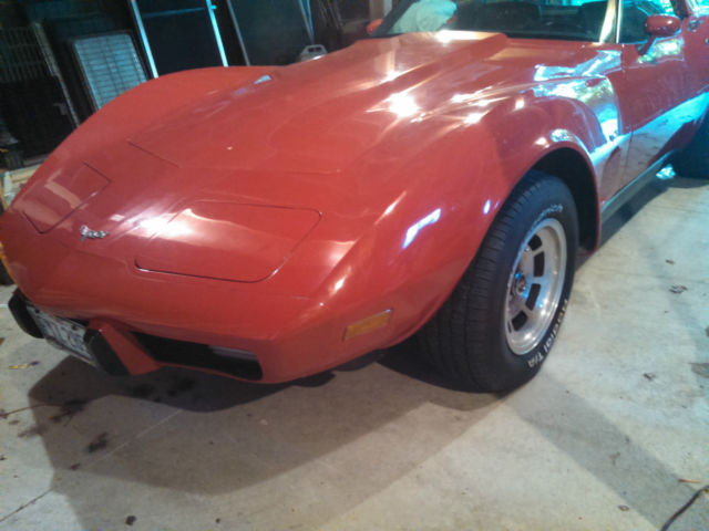 1979 Red Chevrolet Corvette Coupe