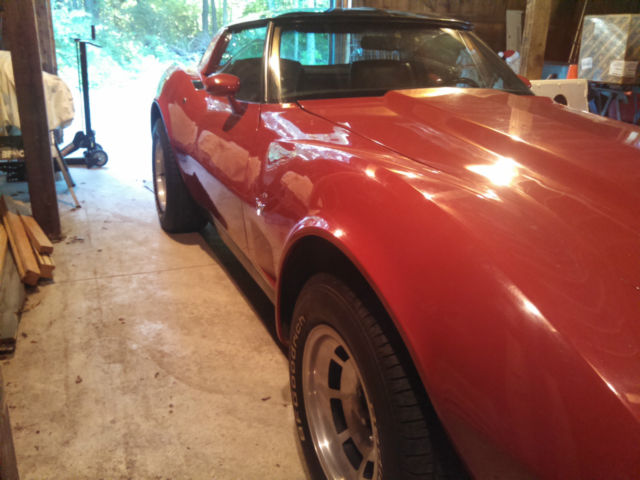 1979 Red Chevrolet Corvette Coupe