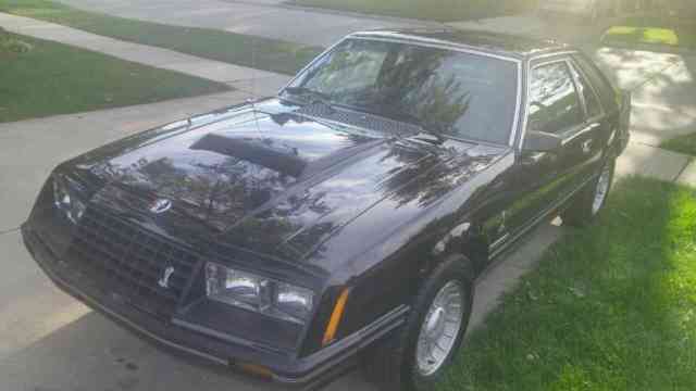 1979 Black Ford Mustang Hatchback
