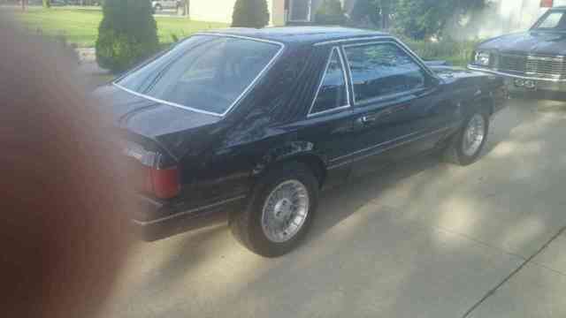 1979 Black Ford Mustang Hatchback