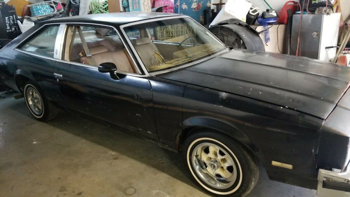 1979 Black Oldsmobile Cutlass 2 door coupe