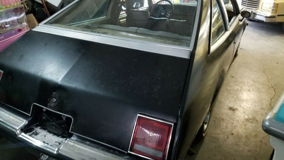 1979 Black Oldsmobile Cutlass 2 door coupe
