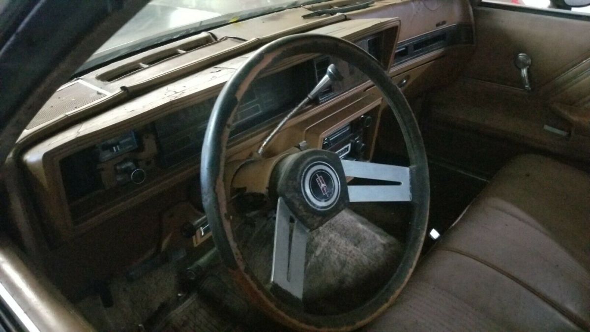 1979 Black Oldsmobile Cutlass 2 door coupe