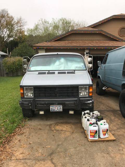 1979 Silver Dodge Ram Van