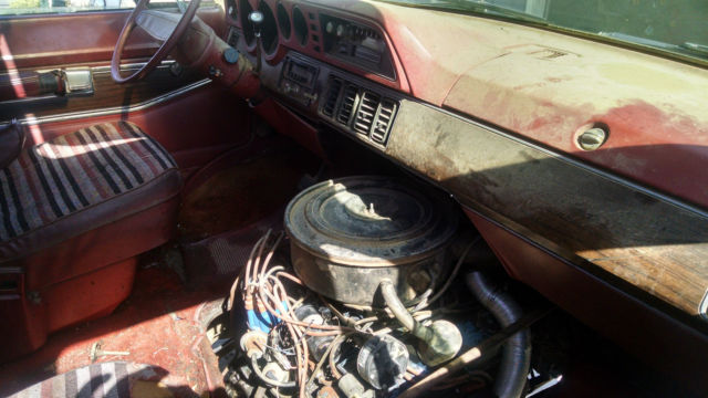 1979 Burgundy Dodge B10 Street Van Street Van