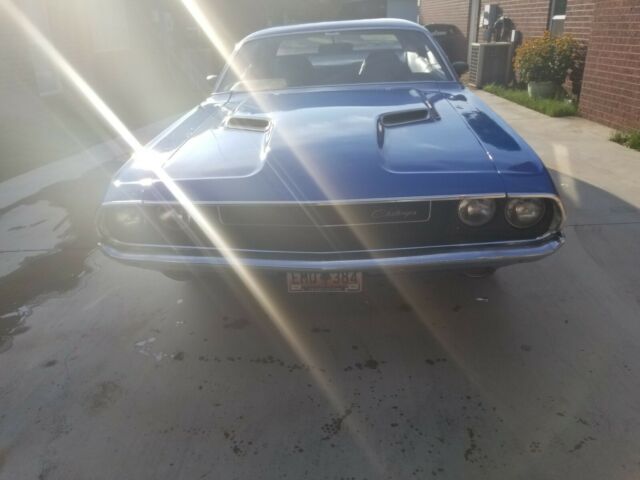 1970 Blue Dodge Challenger Coupe