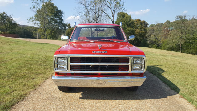 1979 Red Dodge Other Pickups