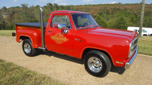 1979 Red Dodge Other Pickups