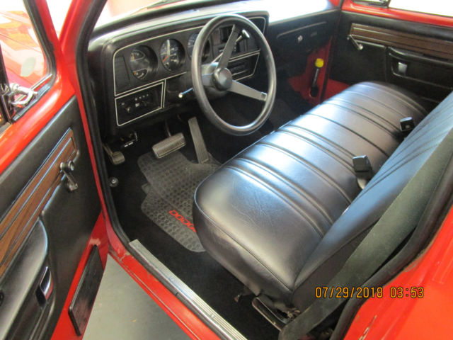 1979 Red Dodge Other Pickups Standard Cab Pickup