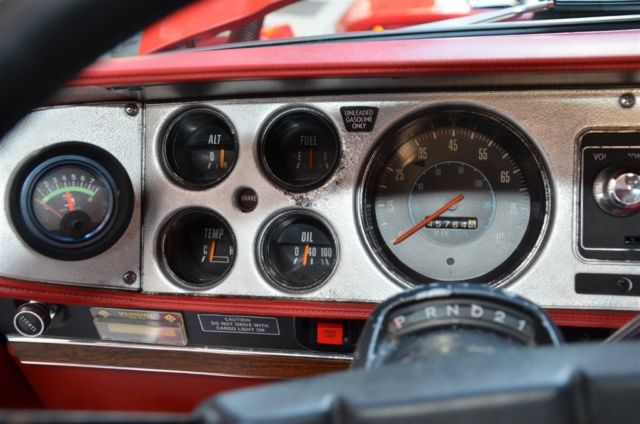 1979 Red Dodge Ram 1500 Pickup Truck